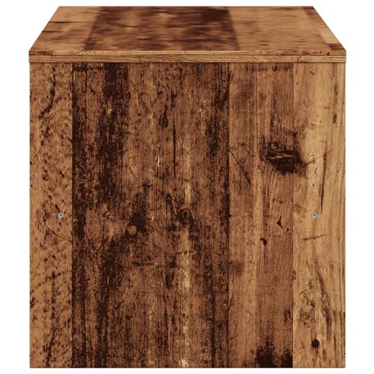 TV-benk gammelt tre 80x40x40 cm konstruert tre 8721158433756