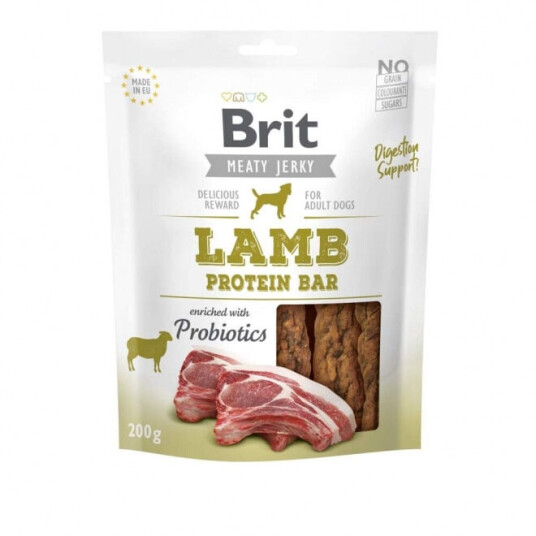 Brit Care Meaty Jerky Proteinbar Lamb (200 G)