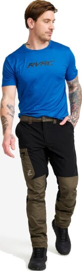 Revolutionrace Turbukse & Fritidsbukse Rambler Lightweight Zip off Pants Herre Forest Night 2XL