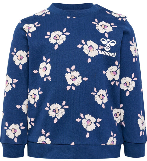 Hummel Collegegenser HmlBloom Dark Denim 62 Collegegenser Blå