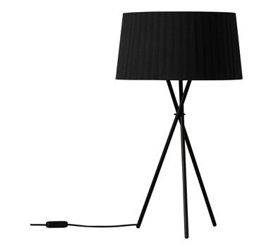 Santa & Cole Tripod G6 Bordlampe Sort Santa & Cole Tripod G6 Bordlampe Sort
