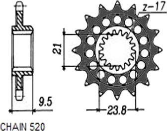Kjededrev SUNSTAR 347 12 Kjededrev SUNSTAR 347 12