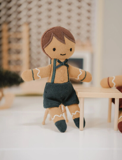 Fabelab Pocket Friend - Gingerbread Boy - Brown - ONE SIZE