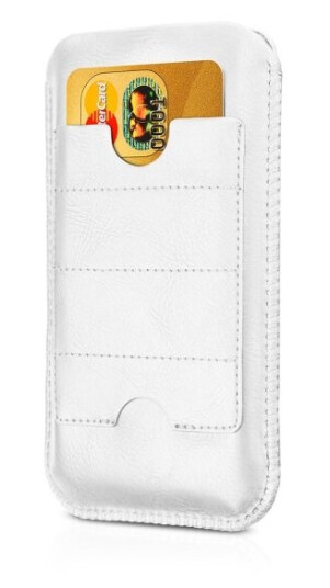 Itskins Daytona Sleeve Size Xl Pung For Mobiltelefon Kunstlær Hvit