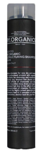 My.Organics The Organic Restructuring Deep Shampoo Argan 250 ml My.Organics The Organic Restructuring Deep Shampoo Argan 250 ml