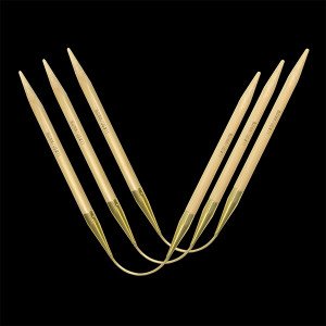  Addi Crasy Trio Lang Bambus 30cm 6,00mm  3 stk