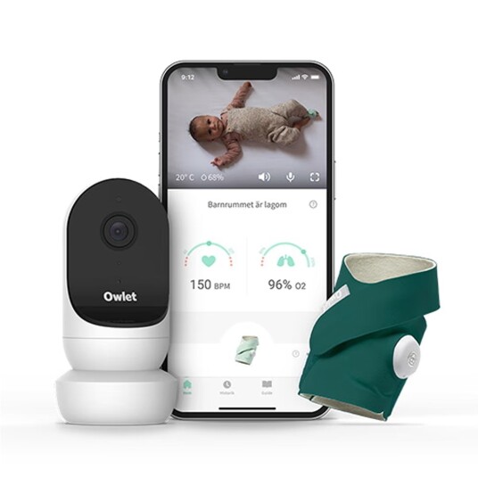 Owlet Babycall Monitor Duo med Cam 2 Deep Sea Green
