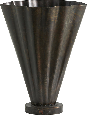 Nordal COLLA Vase Antikk Brun
