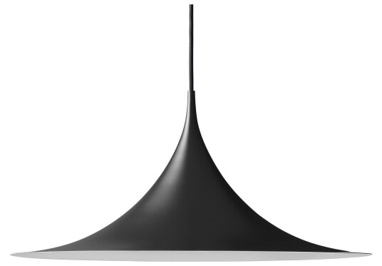 Gubi - Semi Taklampa Ø 60 Cm, Matt Black - Pendellamper - Bonderup & Thorup - Svart Gubi - Semi Taklampa Ø 60 Cm, Matt Black - Pendellamper - Bonderup & Thorup - Svart