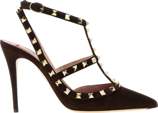 Valentino Garavani Dame Sko Brun 36 EU,
