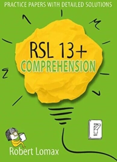 Rsl 13+ Comprehension Av Robert Lomax Rsl 13+ Comprehension Av Robert Lomax