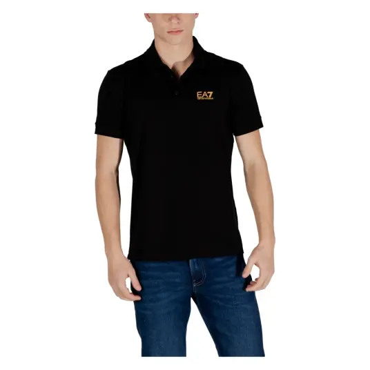 EA7 Polo Shirt - Black - XXL EA7 Polo Shirt - Black - XXL