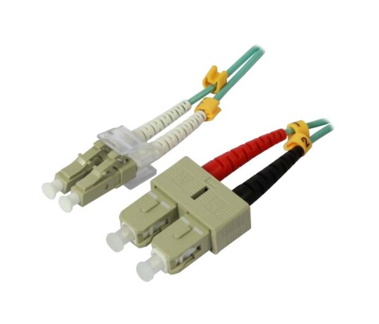 Synergy Fiberkabel Duplex LC/SC OM3 10m