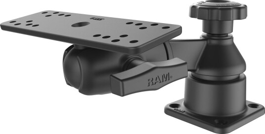 Mounts Ram Mounts Horizontal 6"" Swing Arm Ekkoloddsholder Med Svingbart Feste Mounts Ram Mounts Horizontal 6"" Swing Arm Ekkoloddsholder Med Svingbart Feste