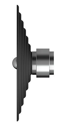 Herstal Harbor Vegglampe M Matt Svart 1525607-01-2 1669395-02-0