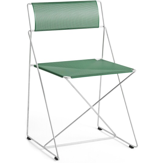 Hay Hay X Line Stol Varmgalvanisert Stål / Pudderbelagt Leek Green Hay Hay X Line Stol Varmgalvanisert Stål / Pudderbelagt Leek Green