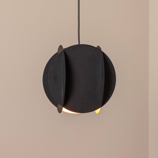 Pendellampe Corner Opviq dimbar Sort Stue / spisestue Metall Moderne