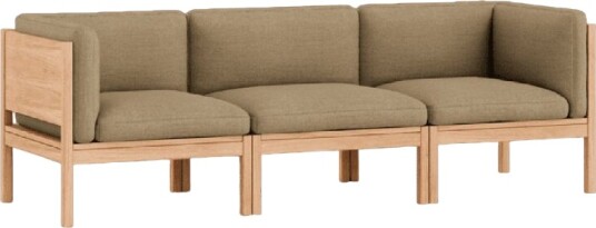 Moebe Modulær 3 seters Sofa med Sider Autum 221