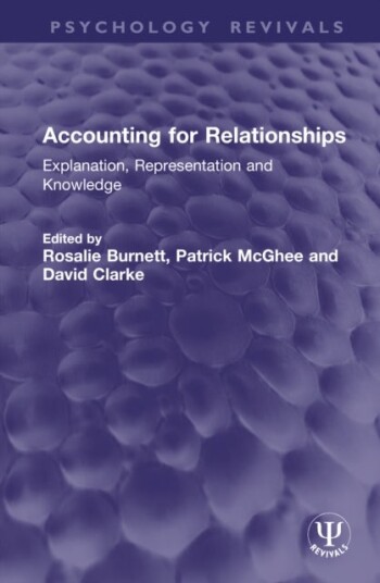 Accounting for Relationships Accounting for Relationships