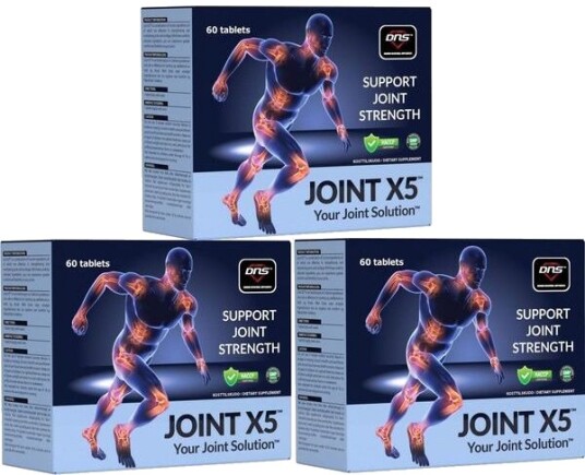 DNS 3-Pack Joint X5™ - Your Joint Solution - 3 X 60 Tabletter
