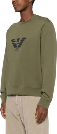 Emporio Armani Herre Gensere & Hettegensere Grønn 2XL,