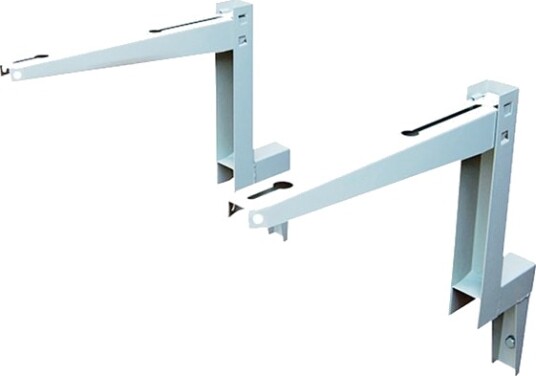 GrøntKlima AS Veggbrakett ZJ480 1 50kg Hvit 2pk
