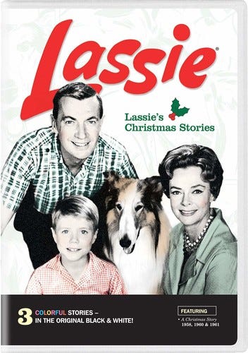 Lassie's Christmas Stories DVD