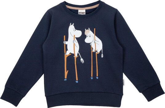 MUMIN Äventyr Collegetröja   Blue   122