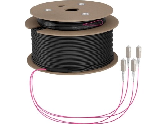 Efb Elektronik Trunk Kabel U-Dq Zn Bh Om4 4G 1X4 Sc-Sc 150M Dca Lszh - Kabel - 150 M (O8301s150om4)