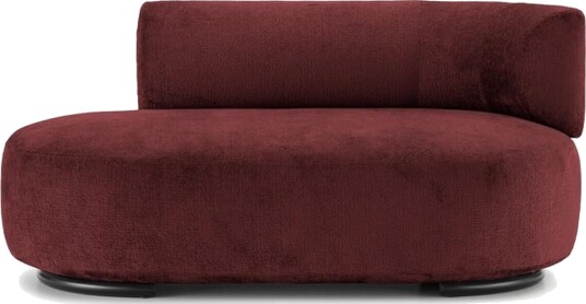 Kartell K Wait Dormeuse Sofa Høyre Rød