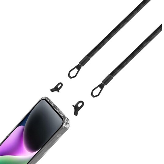 Celly Freedom Back case + Lacet iPhone 15 Pro