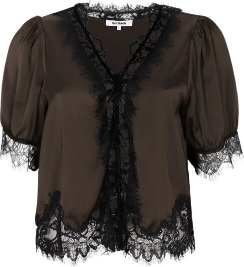 Soft Rebels Srjournee Shirt Brown L