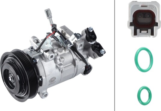 AC-kompressor HELLA 8FK 366 201-911