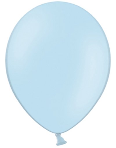 100 stk 13 cMEGAPACK  Baby Blå Små Ballonger