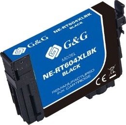 G&G Epson 604XL svart kompatibel blekkpatron 20548