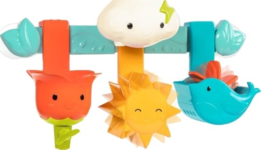 Battat Bath Bar Badeleke 6 Avtagbare Figurer