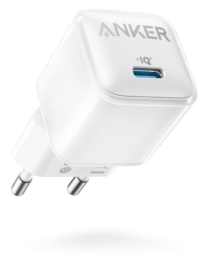 Anker 20W USB-C Vegglader - Hvit - Nano Pro Anker 20W USB-C Vegglader - Hvit - Nano Pro