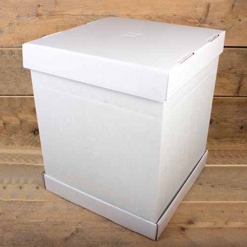 Funcakes Stor Kakeeske Hvit 37x37x45cm Funcakes Stor Kakeeske Hvit 37x37x45cm