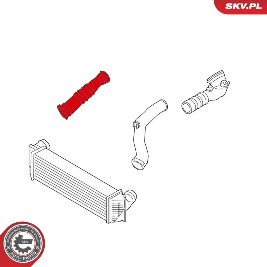 ESEN SKV 24SKV916 Ladeluftslange