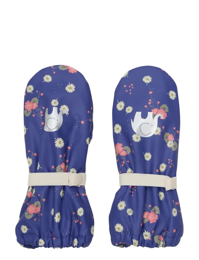 CeLaVi Padded Pu-Mittens W.fleece - Purple - 2-4Y
