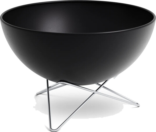 Höfats BOWL 57 ildsted Svart sølv stjernestativ