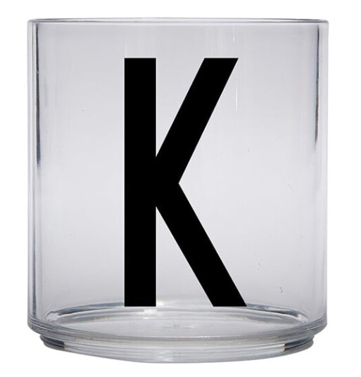 Design Letters Kids glass K