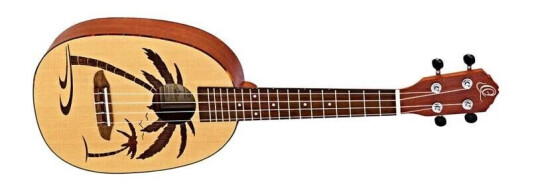 Ortega Guitars Ortega Rupa5 Concert Ukulele Pineapple Series Ortega Guitars Ortega Rupa5 Concert Ukulele Pineapple Series