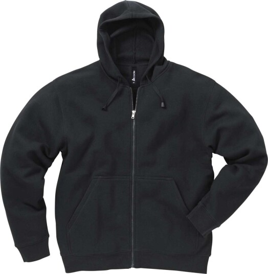 Acode Sweatshirtjacka Med Huva 1736 Swb Svart L