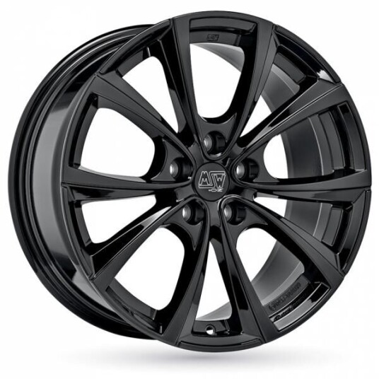 Msw 27T Gloss Black 9.5x20 5x114.3 ET45 B64.1 Msw 27T Gloss Black 9.5x20 5x114.3 ET45 B64.1