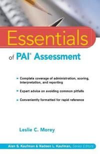 Morey LC Essentials of PAI Assessment