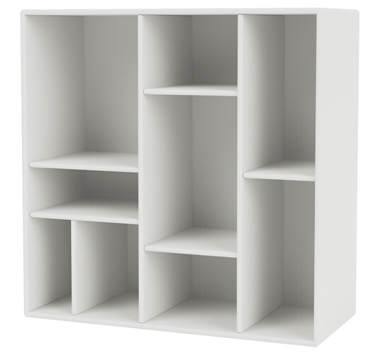 Montana COMPILE dekorativ hylle 69,6x69,6 cm White 01