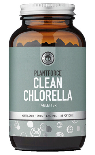 Plantforce Chlorella 1000 Tabletter