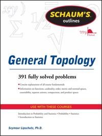 Schaums Outline Of General Topology Av Seymour Lipschutz Schaums Outline Of General Topology Av Seymour Lipschutz