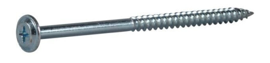 ESSVE 575100 Monteringsskrue 4,8 mm Ø, FZB, PH2, skarp spiss 100 mm, 200-pakning ESSVE 575100 Monteringsskrue 4,8 mm Ø, FZB, PH2, skarp spiss 100 mm, 200-pakning